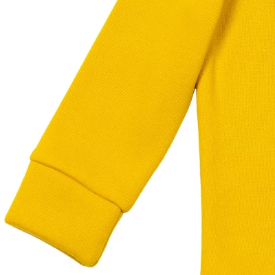 DC Comics Justice League Batman Toddler Boys Fleece Fleece Pullover Hoodie Yellow - Image 3