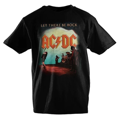 AC/DC Youth Rock Let There Be Rock Classic Vintage ACDC Shirt Boys Graphic Tee-X-Small