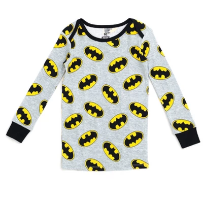 DC Comics Justice League Superman Batman Sweatshirt And Pants Set Infant To Toddler - Image 3