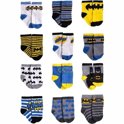 DC Comics Baby Boys’ And Girls’ Socks, Infant Socks Ages 0-24 Months - Image 4