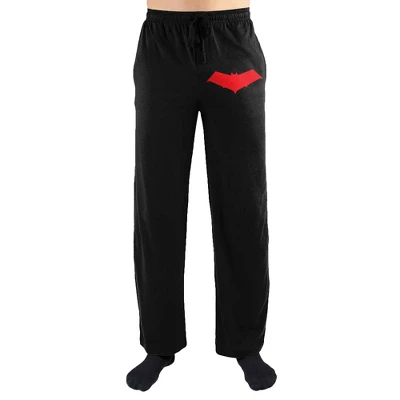 DC Comics The Red Hood Logo Men's Sleepwear Lounge Sleep Pajama Pants - Image 5