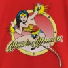 DC COMICS Girl's Wonder Woman Action Pose T-Shirt