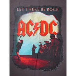 AC/DC Let There Be Rock ACDC Youth Boy's Charcoal T-shirt