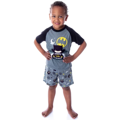 DC Comics Toddler Boys' Batman Pajamas Night Riding 2 Piece Pajama Set Night Cruising - Image 3