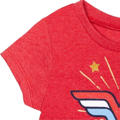 DC Comics Justice League Wonder Woman Graphic T-Shirt & Shorts Wonder Woman - Image 6