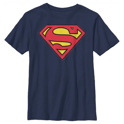 DC COMICS Boy's Superman Classic Logo T-Shirt - Image 4