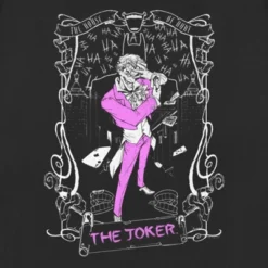 DC COMICS Women's Batman Joker Tarot T-Shirt