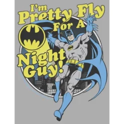DC COMICS Boy's Batman Looking Pretty Fly T-Shirt