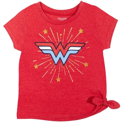 DC Comics Justice League Wonder Woman Graphic T-Shirt & Shorts Wonder Woman