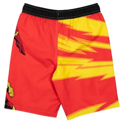 DC Comics Justice League The Flash Superman Batman 3 Pack Swim Trunks Toddler - Image 4