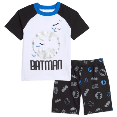 DC Comics Justice League Batman T-Shirt And Shorts Outfit Set Toddler - Image 10