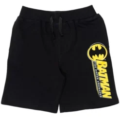 DC Comics Justice League The Flash Superman Batman French Terry 3 Pack Shorts Little Kid To Big Kid