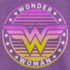 DC COMICS Girl's Wonder Woman Ombre Logo T-Shirt