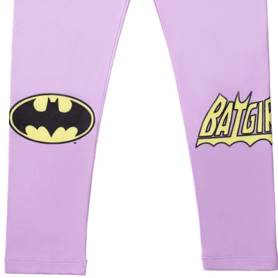 DC Comics Justice League Batgirl Supergirl Wonder Woman Girls 4 Pack Pants Toddler - Image 8