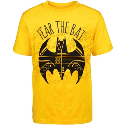 DC Comics Justice League Batman T-Shirt Tank Top And Mesh Shorts 3 Piece Outfit Set Toddler - Image 3