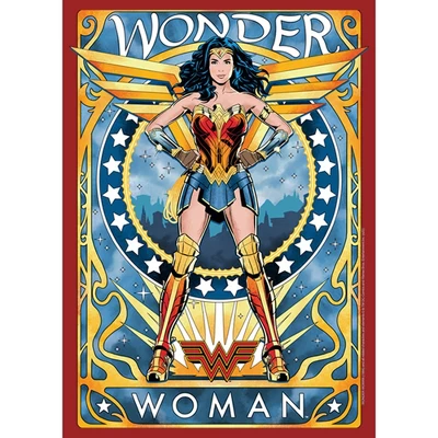 DC COMICS Women's Wonder Woman 1984 Trading Card T-Shirt