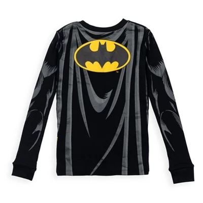 DC Comics Justice League Robin Cosplay Pajama Shirt And Pants Sleep Set Little Kid To Big Kid - Image 4
