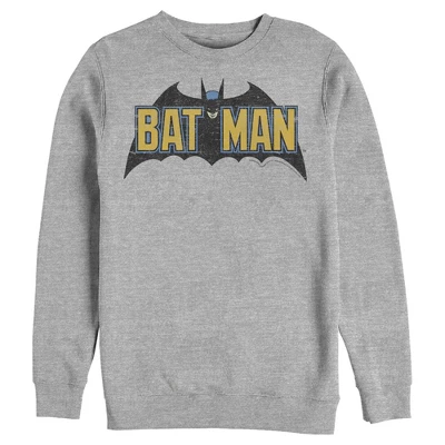 DC COMICS Men's Batman Caped Crusader Logo Sweatshirt - Image 2