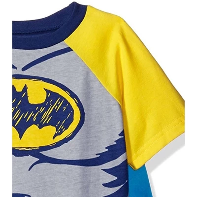 DC Comics Batman Toddler Boys Caped Cosume Design T-Shirt - Image 3