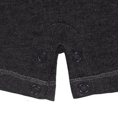 DC Comics Justice League Batman Costume Short Sleeve Romper Black - Image 4