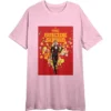 DC COMICS Suicide Squad Movie 2021 Harley Quinn Poster Art Women's Light Pink T-shirt