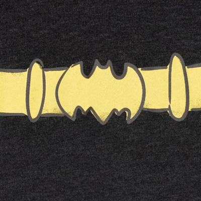 DC Comics Justice League Batman Costume Short Sleeve Romper Black - Image 6