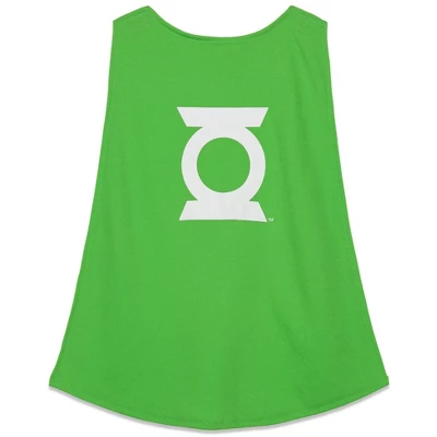 DC Comics Justice League Batman Superman The Flash Costume T-Shirt Capes And Masks Mask 7 Piece Outfit Set Toddler - Image 4