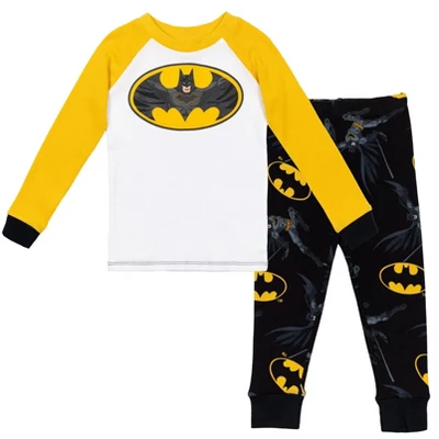 DC Comics Justice League Robin Cosplay Pajama Shirt And Pants Sleep Set Little Kid To Big Kid - Image 8