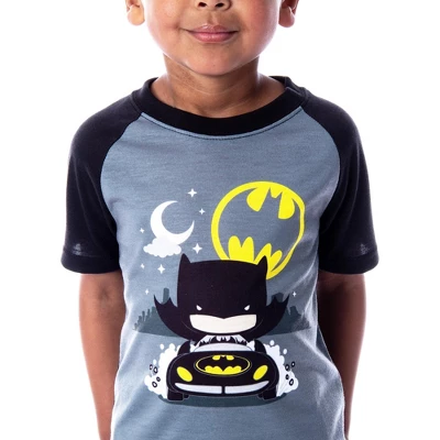 DC Comics Toddler Boys' Batman Pajamas Night Riding 2 Piece Pajama Set Night Cruising - Image 2