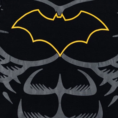 DC Comics Justice League Robin Cosplay Pajama Shirt And Pants Sleep Set Little Kid To Big Kid - Image 5