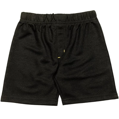 DC Comics Justice League Batman Toddler Boys 3 Piece Outfit Set: T-Shirt Shorts White/Gray - Image 3