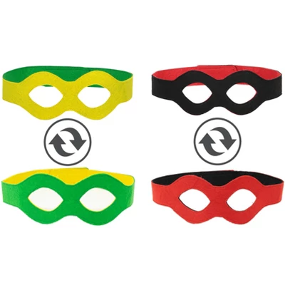 DC Comics Justice League Batman Superman The Flash Costume T-Shirt Capes And Masks Mask 7 Piece Outfit Set Toddler - Image 6