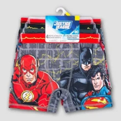 Boys' DC Comics The Flash 4pk Boxer Briefs