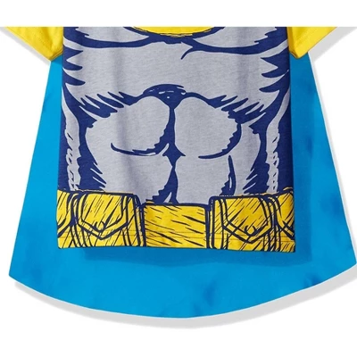 DC Comics Batman Toddler Boys Caped Cosume Design T-Shirt - Image 6