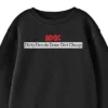 AC/DC ACDC "Dirty Deeds Done Dirt Cheap" Youth Black Crew Neck Sweatshirt