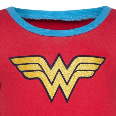 DC Comics Justice League Wonder Woman Costume Graphic T-Shirt And Cape - Image 5