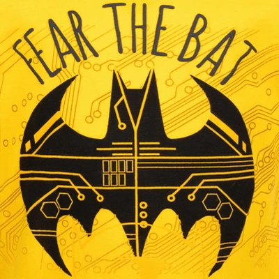 DC Comics Justice League Batman T-Shirt Tank Top And Mesh Shorts 3 Piece Outfit Set Toddler - Image 6