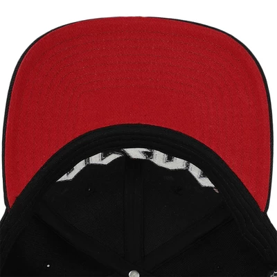 AC/DC ACDC Embroidered Logo Pre-curved Snapback With 3D Horns - Image 3