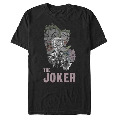 DC COMICS Men's Batman Joker Smiles To Fear T-Shirt - Image 2