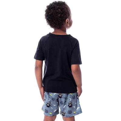 DC Comics Toddler Boys' Batman Pajamas Night Riding 2 Piece Pajama Set Night Cruising