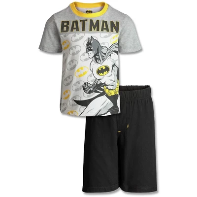 DC Comics Justice League Batman T-Shirt And Shorts Outfit Set Toddler - Image 8