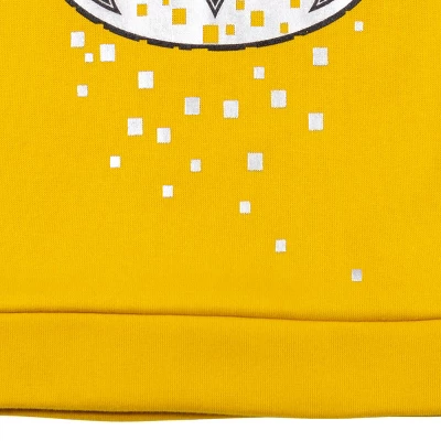 DC Comics Justice League Batman Toddler Boys Fleece Fleece Pullover Hoodie Yellow - Image 4