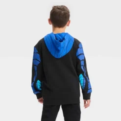 Boys' DC Comics Blue Beetle Zip-Up Sweatshirt - Blue