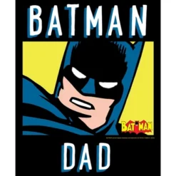 DC COMICS Men's Batman Father's Day Comic Dad T-Shirt