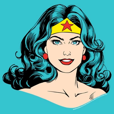 DC COMICS Girl's Wonder Woman Legendary Amazon Warrior T-Shirt