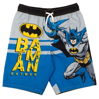 DC Comics Justice League Batman Superman The Flash 3 Pack Swim Trunks Little Kid To Big Kid - Image 5