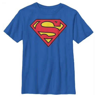 DC COMICS Boy's Superman Classic Logo T-Shirt - Image 5