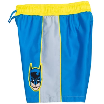 DC Comics Justice League Batman Toddler Boys Rash Guard And Swim Trunks Outfit Set - Image 5